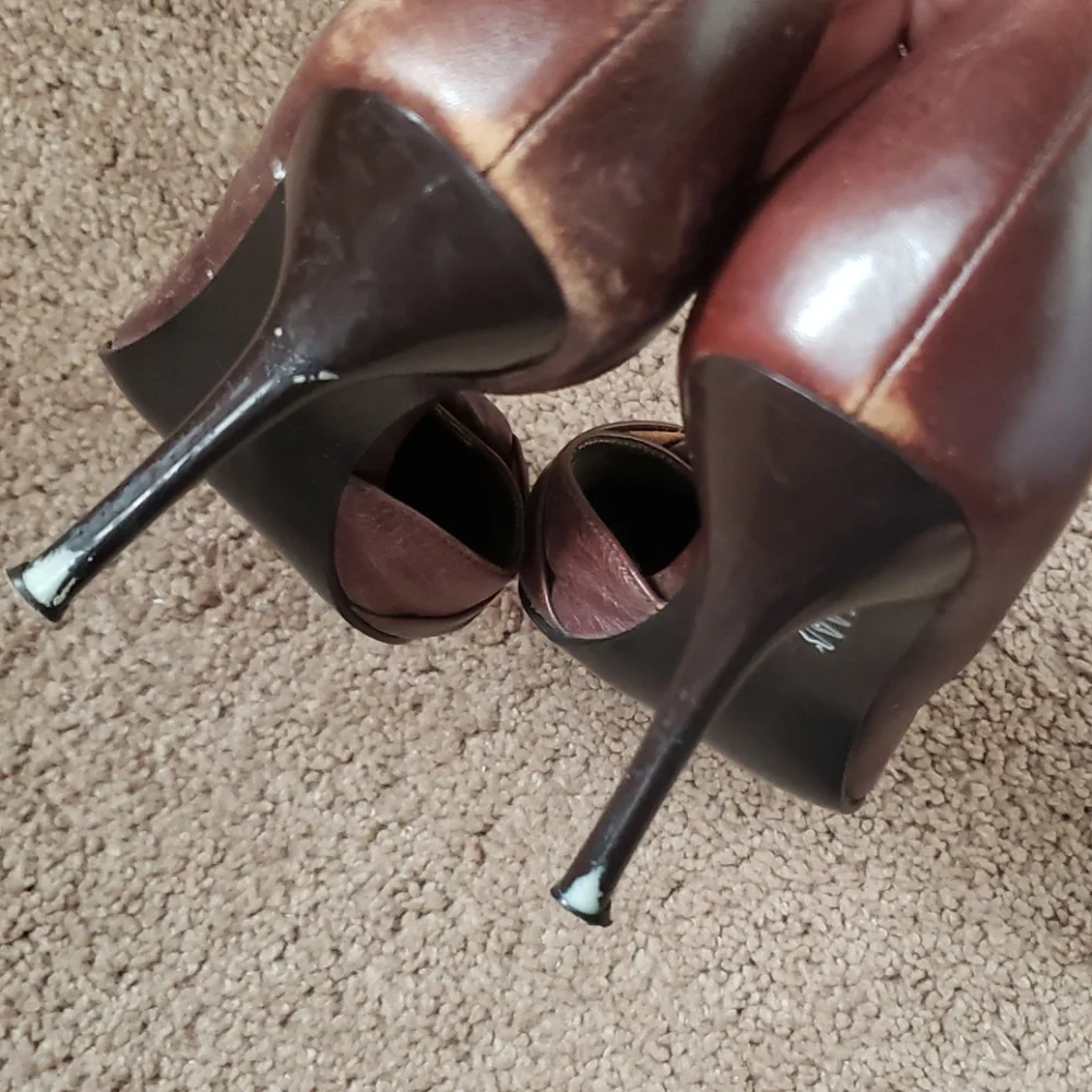 Aldo D'orsay Brown Leather heels
